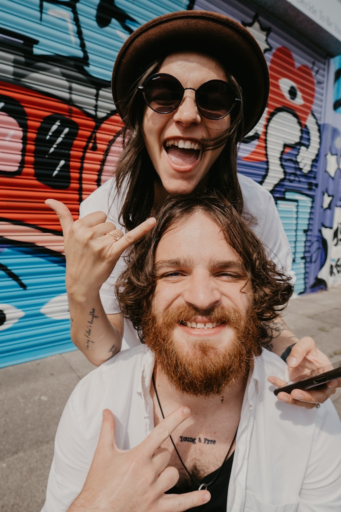 Andrew & Kate on their trip